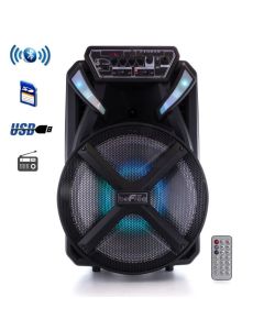 beFree Sound Computer Gaming Speakers with Color LED RGB Lights