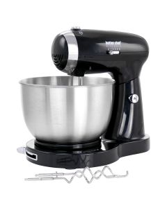 Better Chef 350 Watt MegaMix Stand Mixer in Black